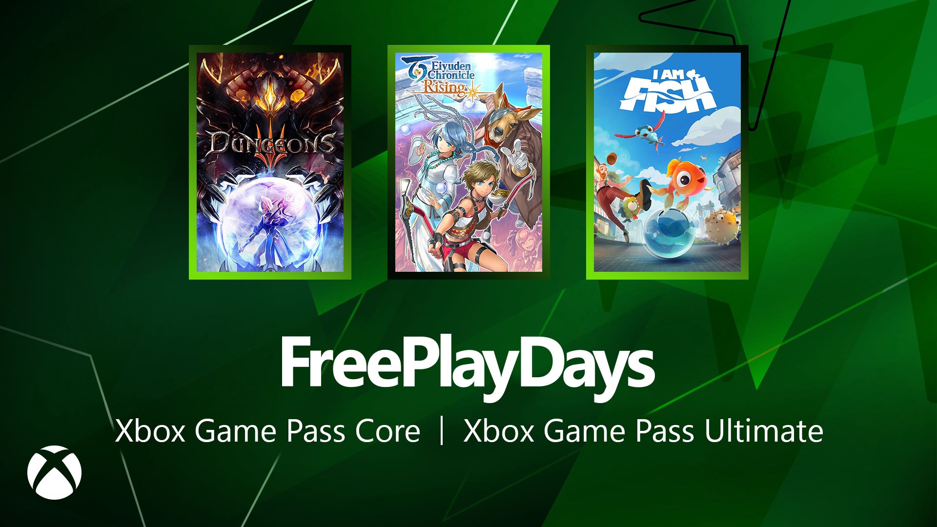 Free Play Days – Dungeons 3, Eiyuden Chronicle: Rising and I Am Fish 