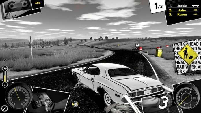 Heading Out is a stylish, narrative-focused driving game inspired by classic road flicks of the '70s and '80s