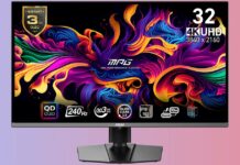 MSI MPG 321URX review: the best QD-OLED monitor for US buyers