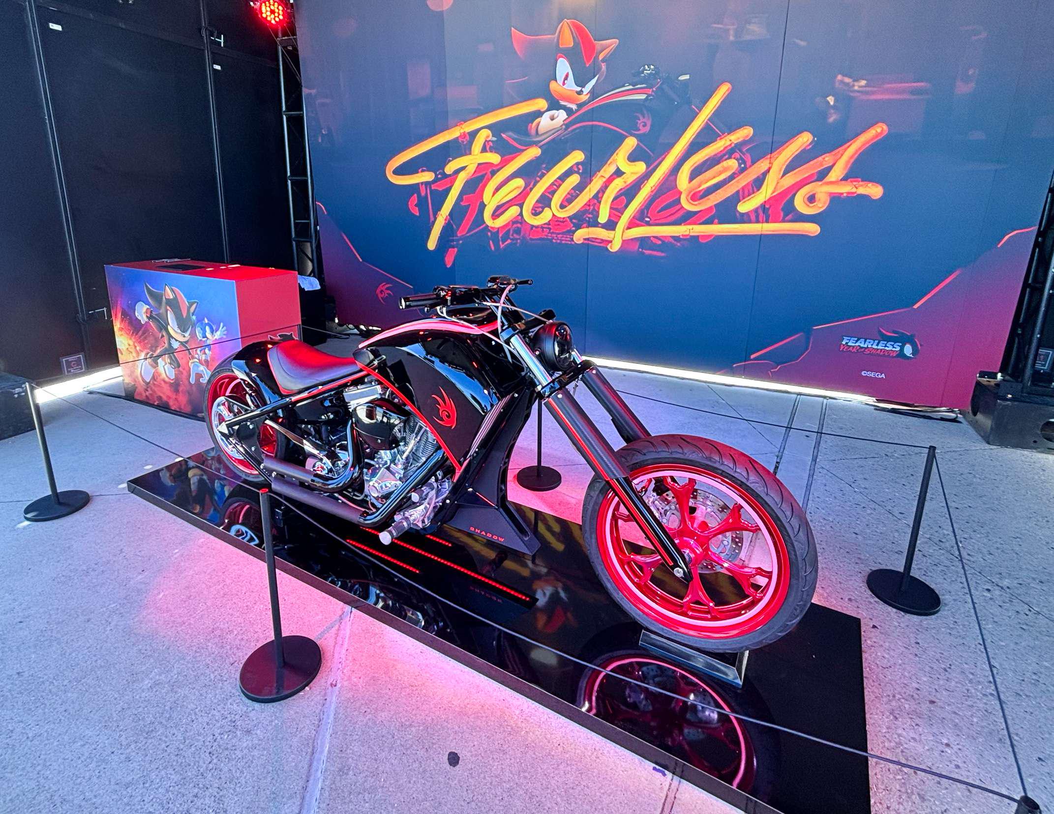 Shadow’s motorcycle on display for upcoming MotoGP