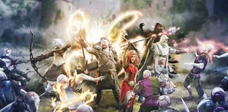 Ironmarked key art - a group of fantasy adventurers in battle
