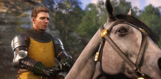 Henry on horseback
