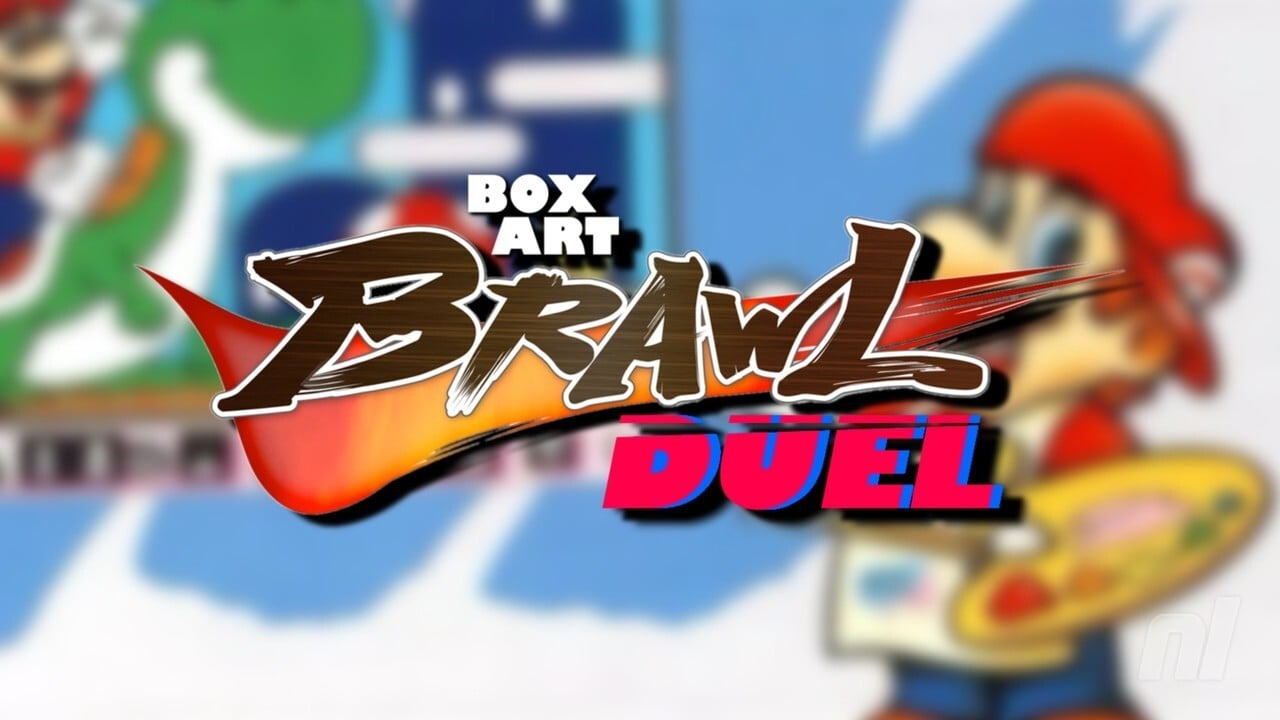 Box Art Brawl - Duel: Mario Paint (SNES)