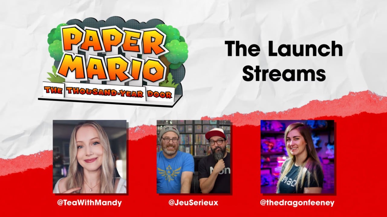 Paper Mario: The Thousand-Year Door Celebrating Launch With Twitch Streams