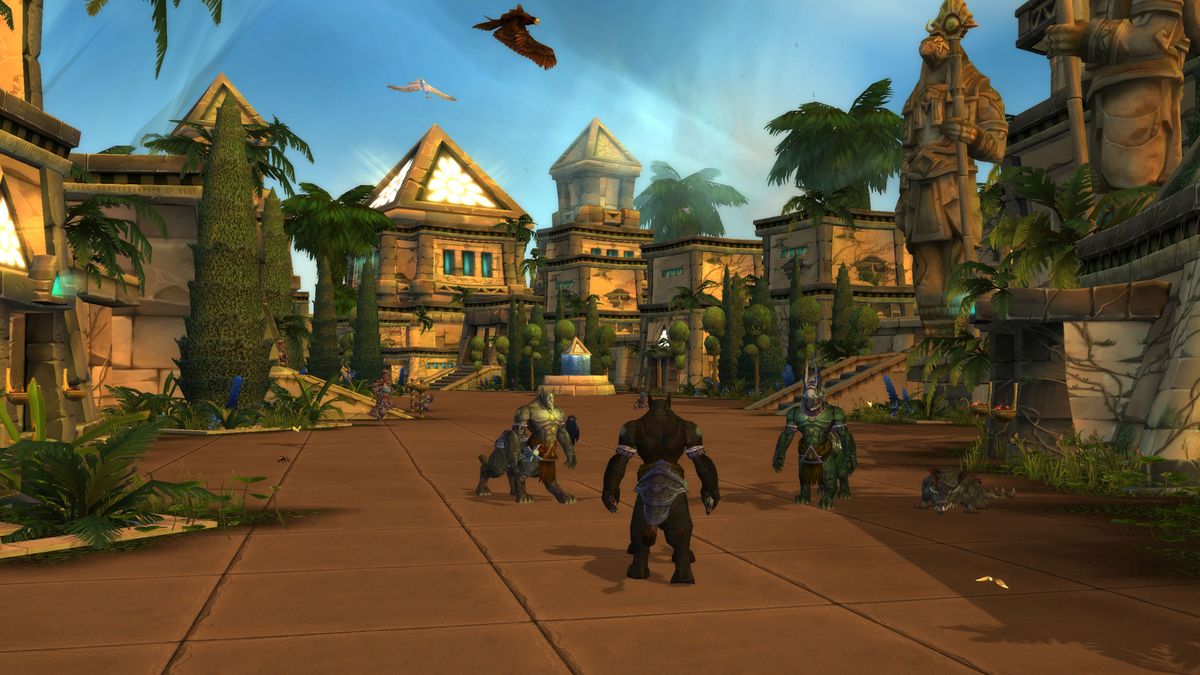 WoW Cataclysm zones by level - a city in Uldum