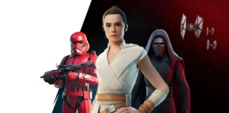 Fortnite May the Fourth event featuring Darth Vader and Stormtroopers