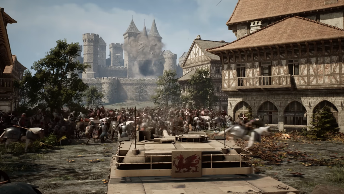 New Kingmakers trailer looks like Mount & Blade with an M1 Abrams modded in