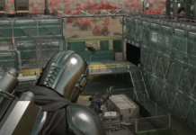 A modded screenshot of Boba Fett from Star Wars gunning down rebels in Starfield.